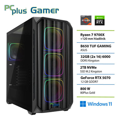 Gaming PC -Ryzen 7 9700X & RTX 5070 12GB