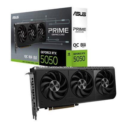 ASUS Prime GeForce RTX 5050 OC 8GB GDDR6 (3 Fan)