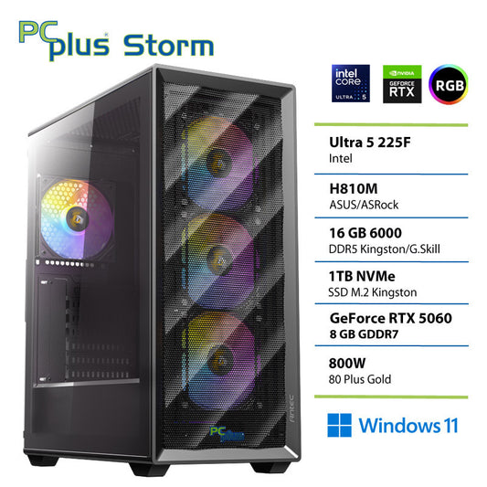 Gaming PC - Core Ultra 5 225F & RTX 5060 8GB