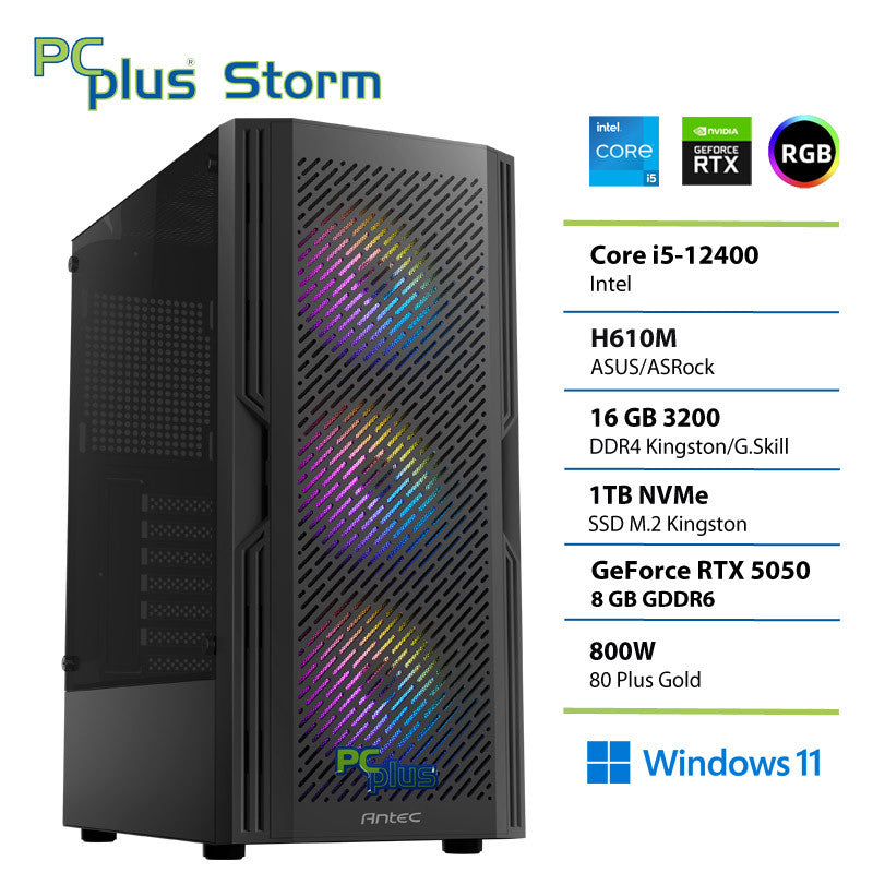 Gaming PC - Core i5 12400F & RTX 5050 8GB