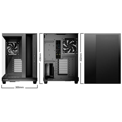 BE QUIET! Light Base 500 BGW83 midi-ATX okno črno ohišje
