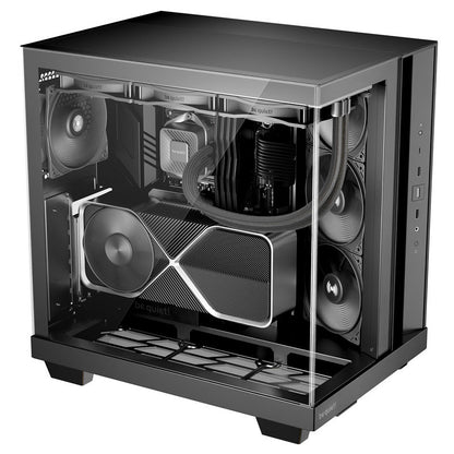 BE QUIET! Light Base 500 BGW83 midi-ATX okno črno ohišje