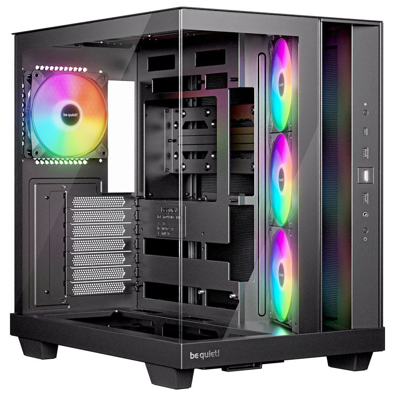 BE QUIET! Light Base 500 LX BGW85 midi-ATX RGB črno ohišje