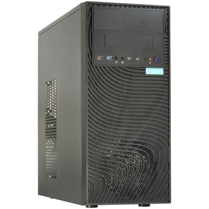 INTER-TECH IT-8835 RIPPLE midi-ATX črno ohišje