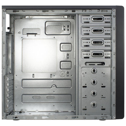 INTER-TECH IT-8835 RIPPLE midi-ATX črno ohišje