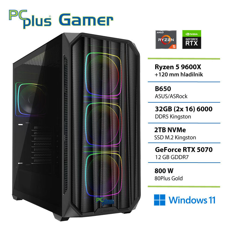 Gaming PC - Ryzen 5 9600X & RTX 5070 12GB