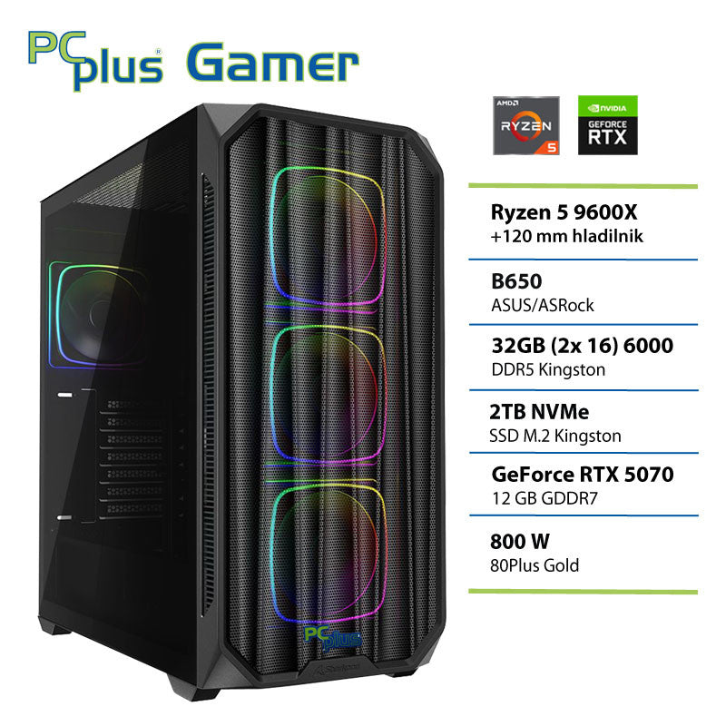 Gaming PC - Ryzen 5 9600X &  RTX 5070 12GB