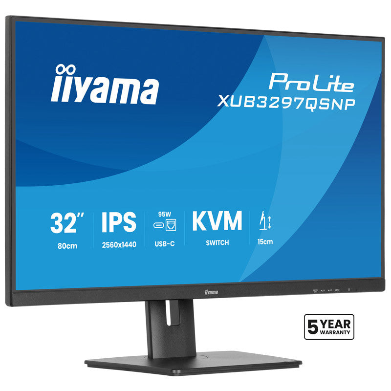 IIYAMA ProLite XUB3297QSNP-B1 32" WQHD 2K IPS 100Hz