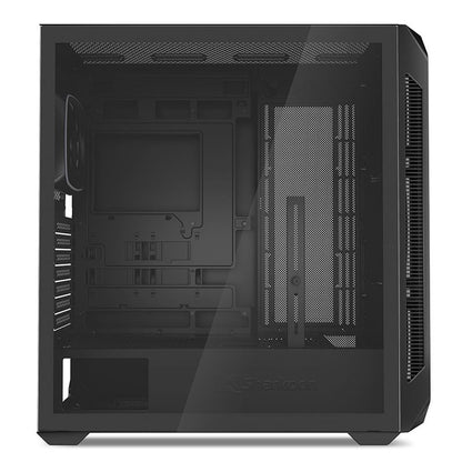 SHARKOON AK5G RGB midiATX okno črno ohišje
