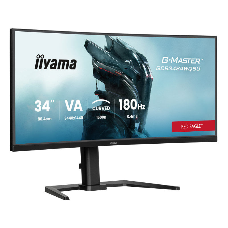 IIYAMA Red Eagle G-master | GCB3484WQSU-B1 | 86,4cm (34") | UWQHD VA | 180Hz |