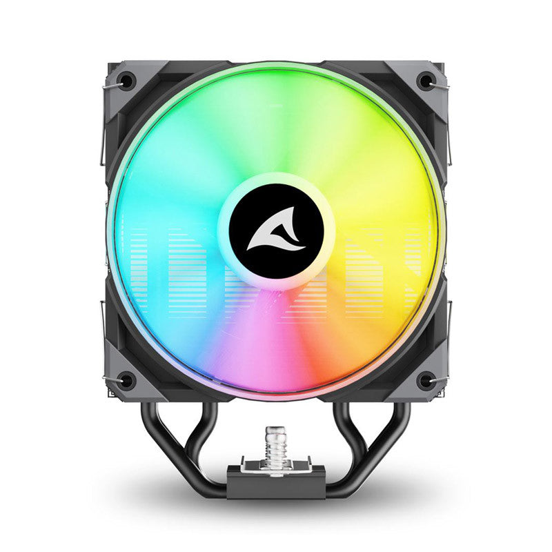 SHARKOON CPU A40 RGB BLACK AIR COOLER 120mm PWM 220W