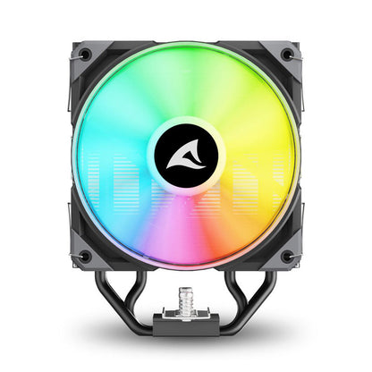 SHARKOON CPU A40 RGB BLACK AIR COOLER 120mm PWM 220W