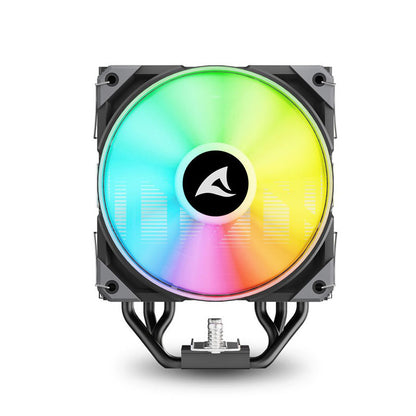SHARKOON CPU A50 RGB BLACK AIR COOLER 120mm PWM 230W