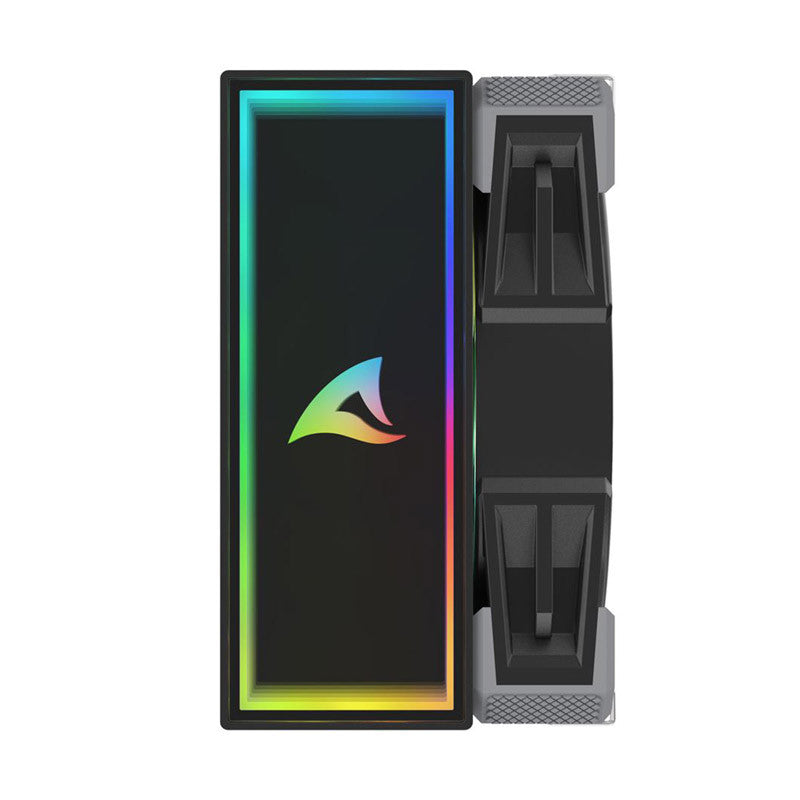 SHARKOON CPU A50 RGB BLACK AIR COOLER 120mm PWM 230W