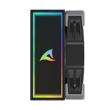 SHARKOON CPU A50 RGB BLACK AIR COOLER 120mm PWM 230W