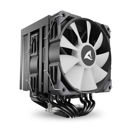 SHARKOON CPU A60 RGB BLACK AIR COOLER 2x120mm PWM 260W