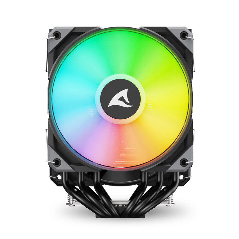 SHARKOON CPU A60 RGB BLACK AIR COOLER 2x120mm PWM 260W