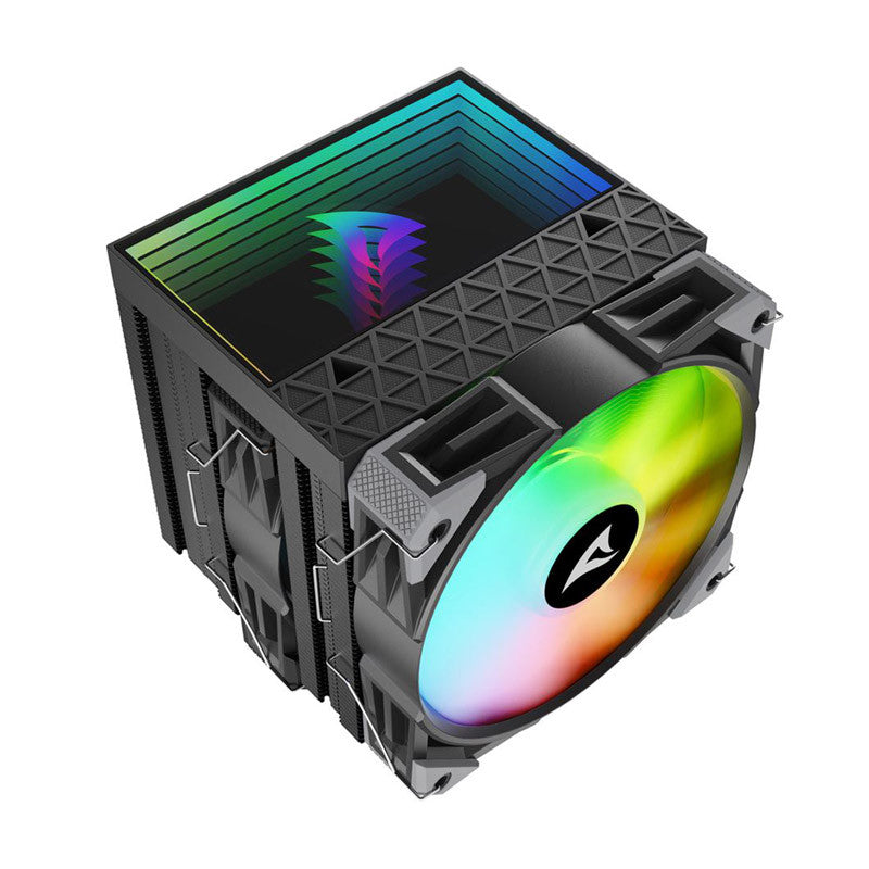 SHARKOON CPU A60 RGB BLACK AIR COOLER 2x120mm PWM 260W