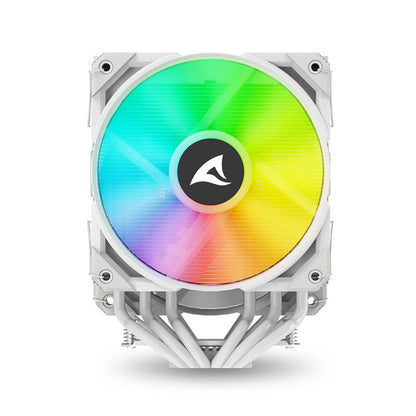 SHARKOON CPU A60 RGB WHITE AIR COOLER 2x120mm PWM 260W