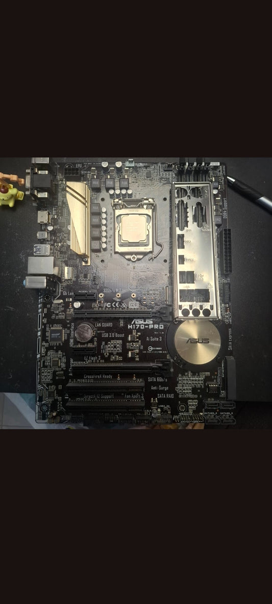 I7 7700 + 16 GB DDR4 + H170 PRO + Hladilnik za procesor