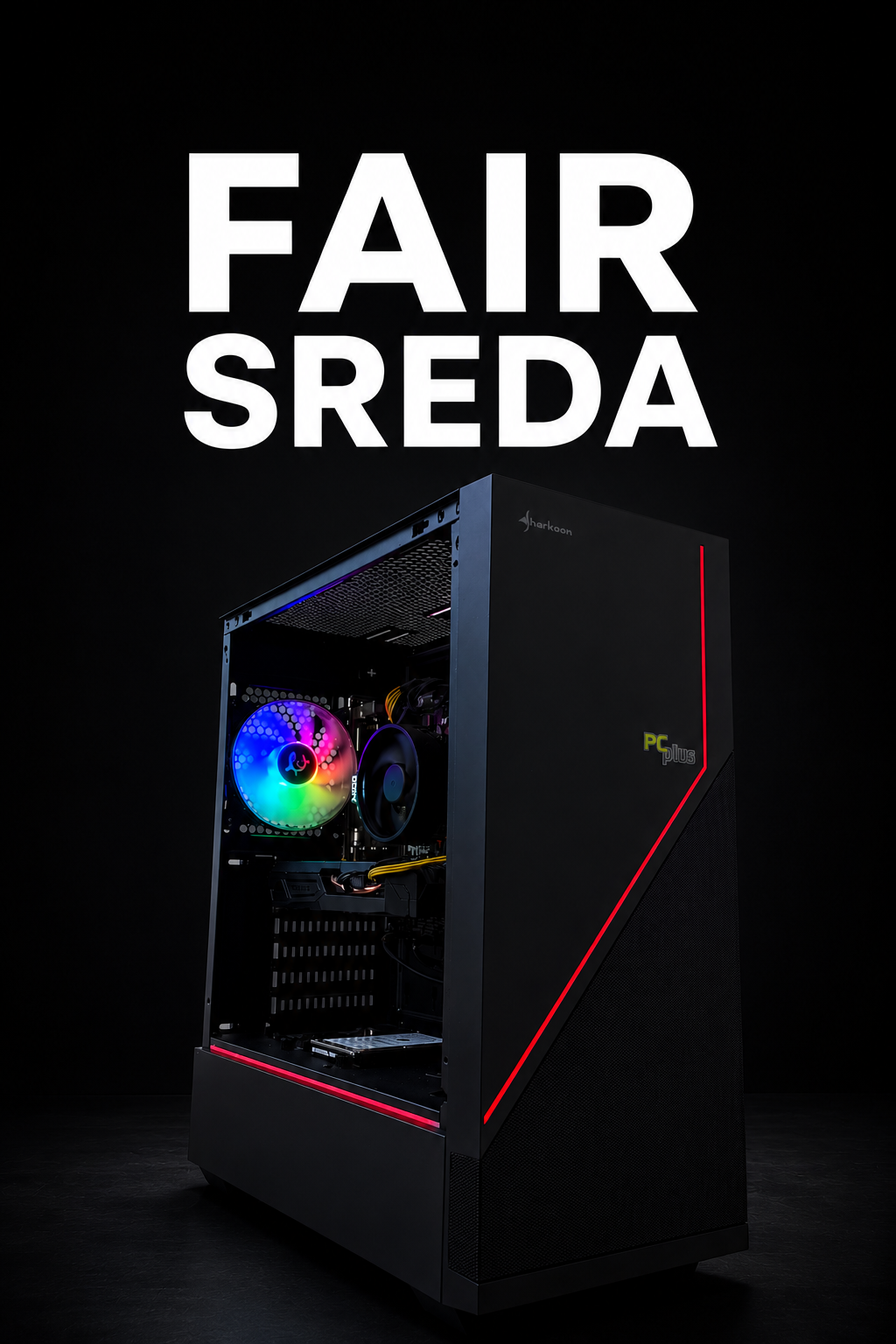 Fair SREDA #20 - RYZEN 7 2700 & GTX 1050TI