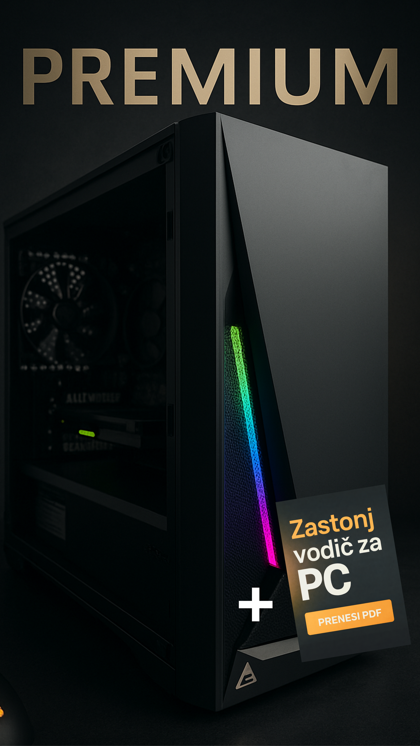 ELITE Gaming PC - Ryzen 5 5600X & RTX 3060 TI + ZASTONJ VODIČ