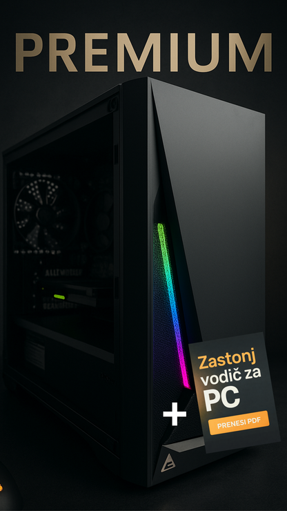 ELITE Gaming PC - Ryzen 5 5600X & RTX 3060 TI + ZASTONJ VODIČ