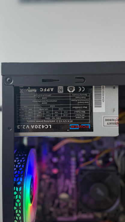 Fair SREDA #2 - Ryzen 3 1300X & GTX 1050 TI