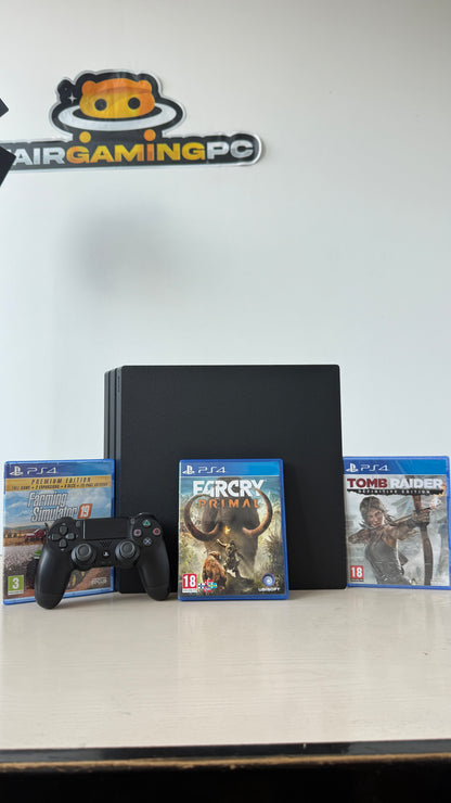 PS4 PRO 1 TB + 3 IGRE