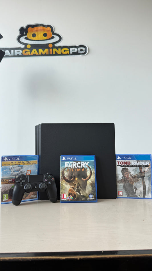 PS4 PRO 1 TB + 3 IGRE