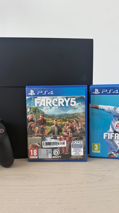 PS4 500 GB + 3 IGRE