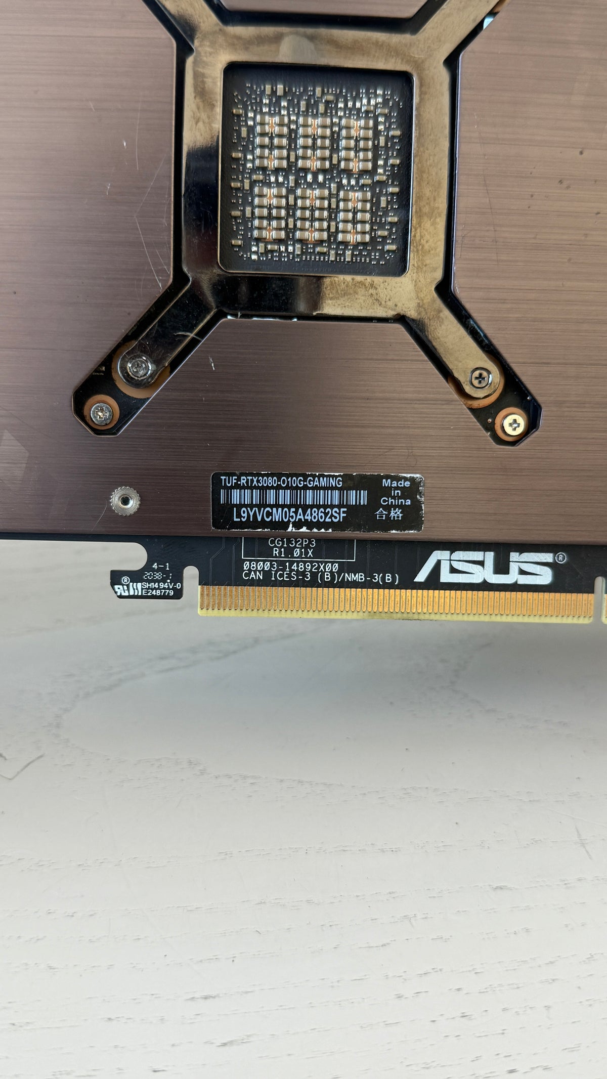 ASUS TUF RTX 3080 10GB