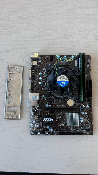 H110M PRO + I7 6.GEN + 16 GB DDR4