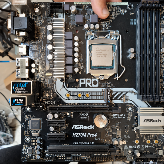 Matična + I7 6700 + Hladilnik Za CPU