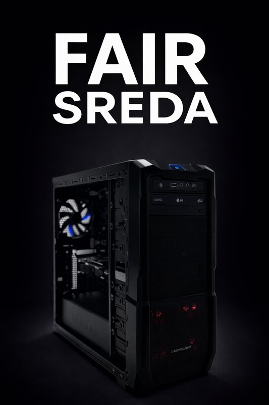 Fair SREDA #1 - I3 8100 & GTX 1060 3 GB
