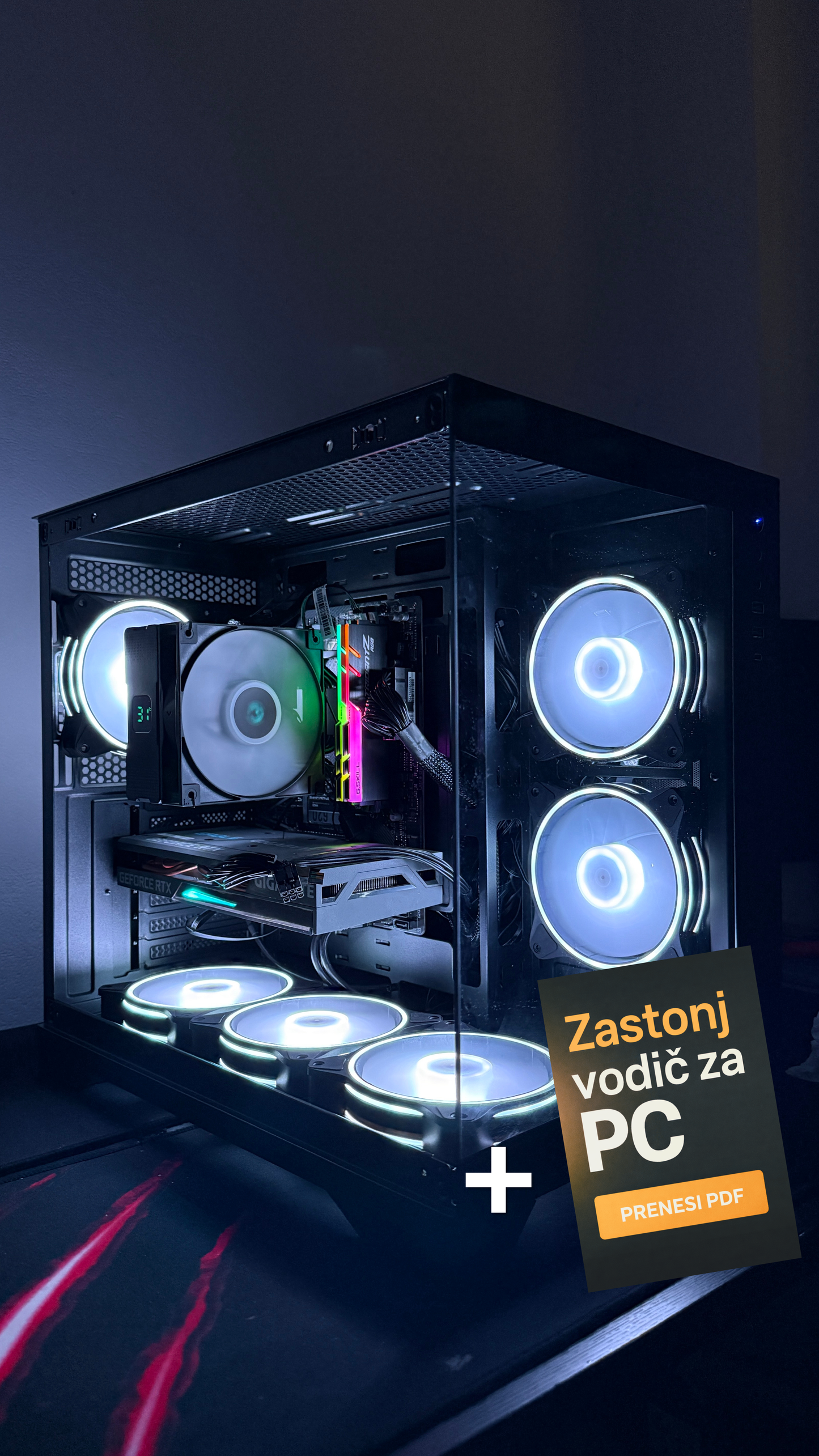 TITAN Gaming PC - Ryzen 7 5800X & RTX 5060 + ZASTONJ VODIČ
